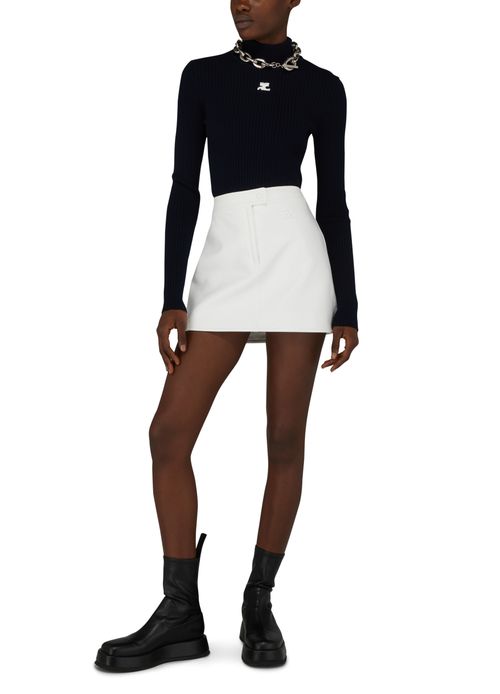 COURREGES Pull col montant Reedition