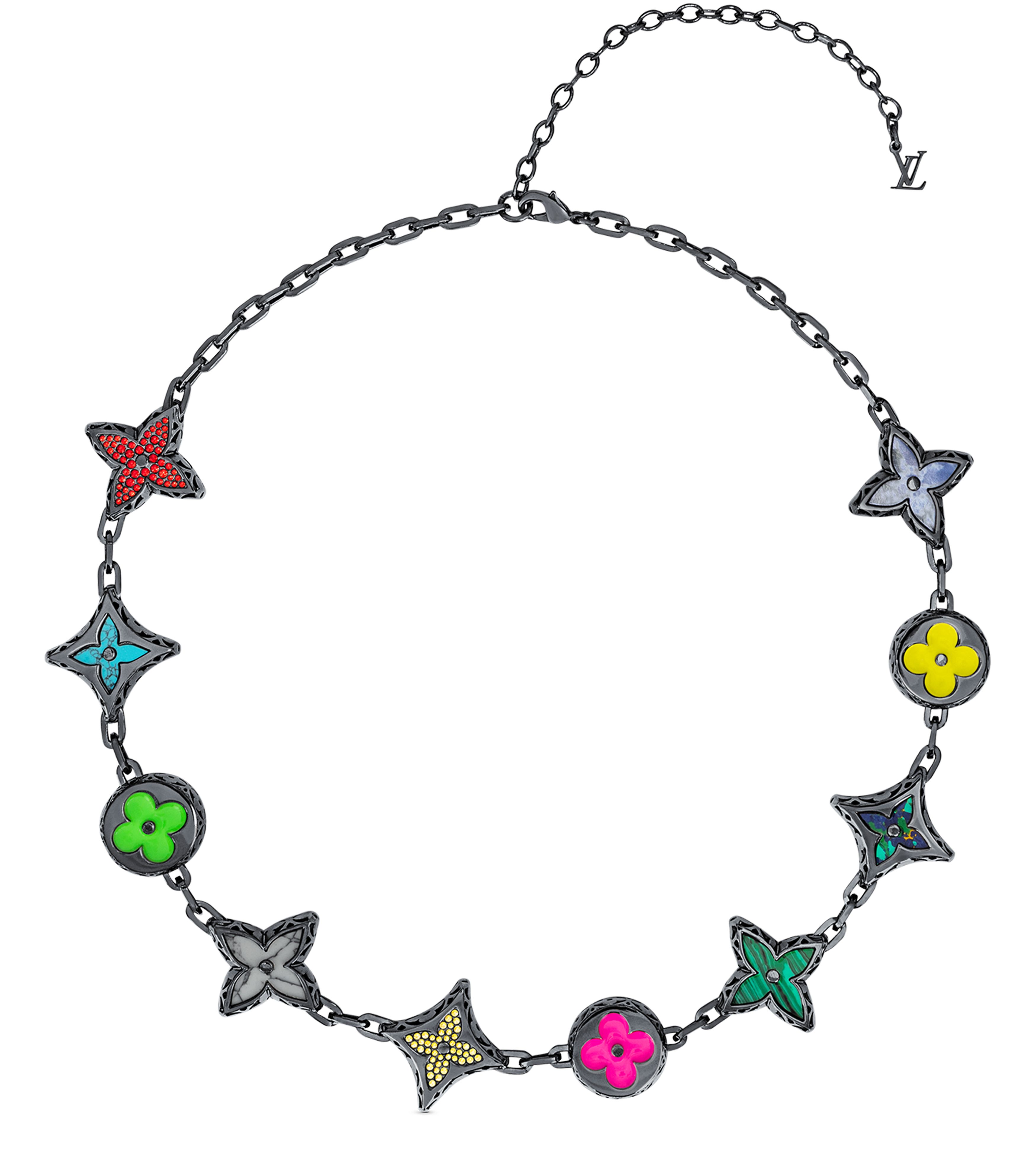 Monogram Big Party Necklace