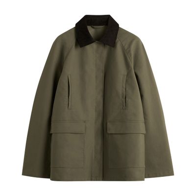 Totême Country Summer Jacket In Green