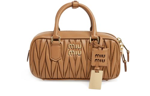 MIU MIU Arcadie quilted nappa leather bag
