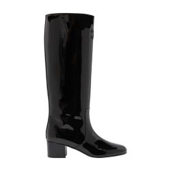 【関税送料無料】LES BOTTES CELINE TRIOMPHE ZIPPED BOOT Women's Celine Triomphe Rangers zipped boots in calfskin