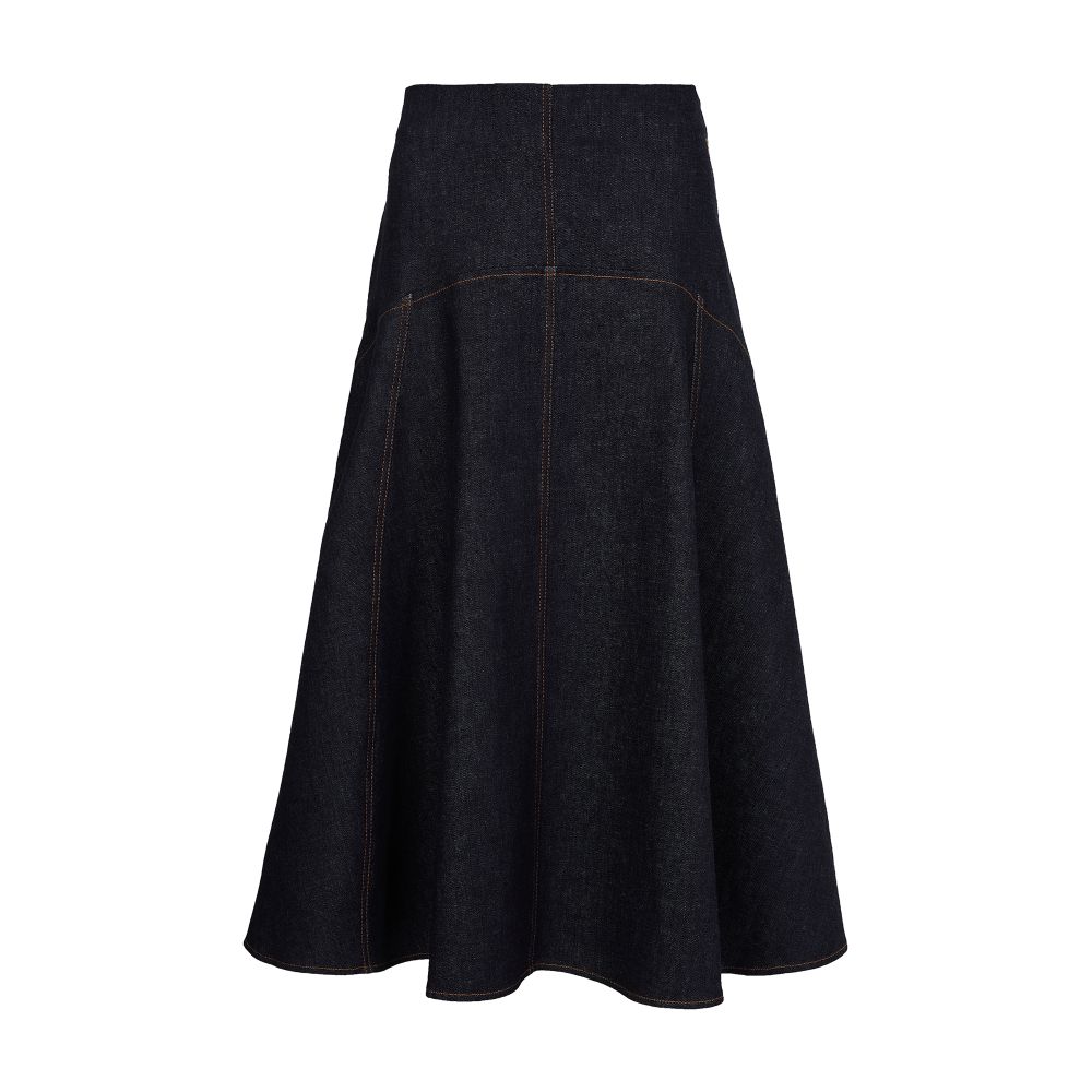 The de-Nîmes triangle skirt thumbnail 7