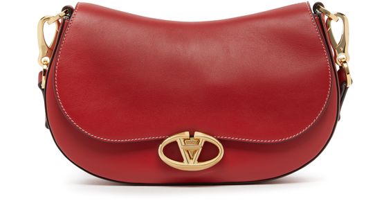Womens leather saddle bag best sale