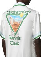 Cuban collar short-sleeved shirt - CASABLANCA