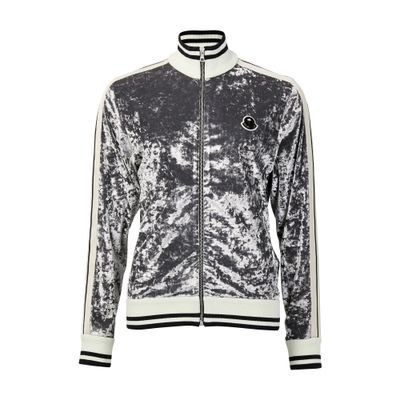 Moncler Genius X Palm Angels - Zip Up Cardigan In Black