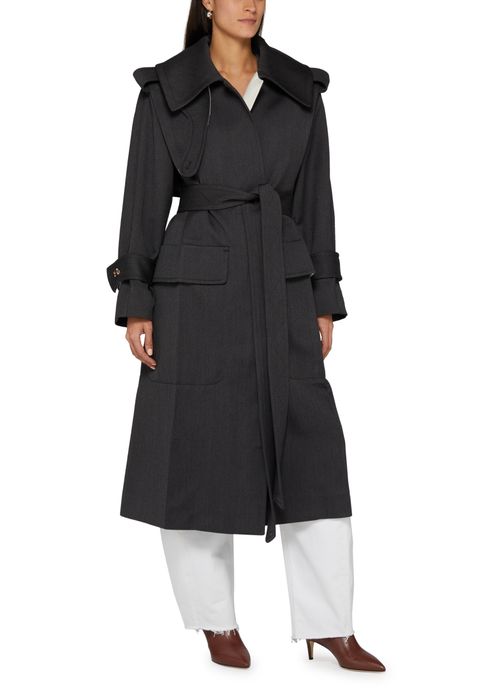 VICTORIA BECKHAM Long trench coat