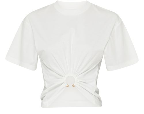 RABANNE Cropped t-shirt