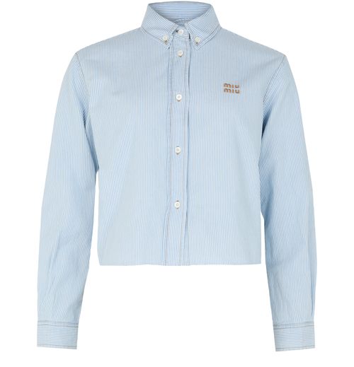 MIU MIU Chambray-Hemd