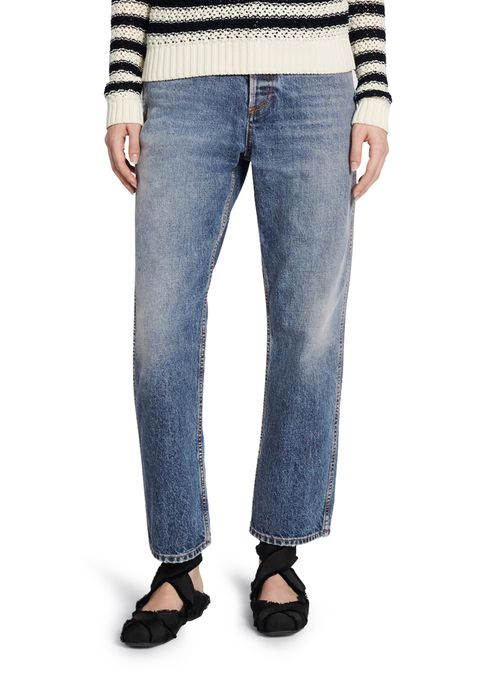 DIOR Dior 8 Cropped-Jeans mit geradem Schnitt, D03