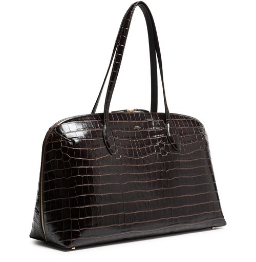 TOTEME Croco embossed day tote bag