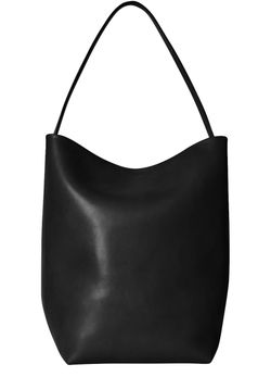 人気 【THE ROW】ラージ N/S Park Tote レザーバッグ ウィメンズ Large N/S Park Tote — Black – La Garçonne