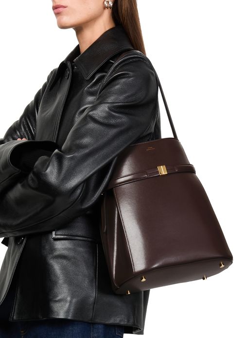TOTEME Belted bucket bag