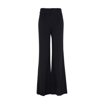 Chloé Wide Leg Pants In Black