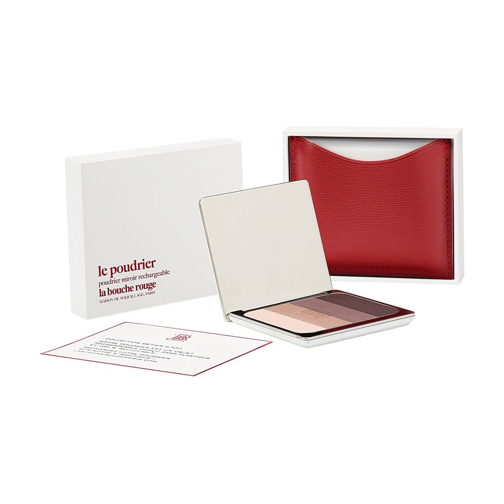 Red fine leather Aral eyeshadow set thumbnail 8
