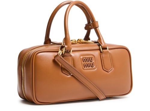 MIU MIU Sac à main en cuir Arcadie