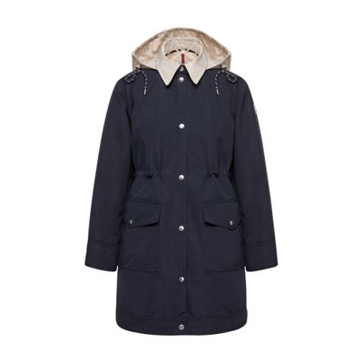 Moncler Begonia Parka In Blue