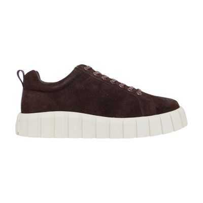 Shop Eytys Odessa Suede Java Sneakers