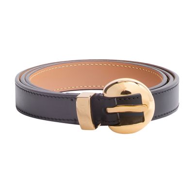 Loewe Pebble Belt In Smooth Calfskin