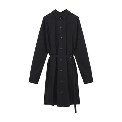Women's Belted wool dress | LOEWE | 24S