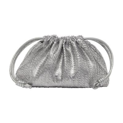 Loewe Flamenco Purse Fringed In Gray