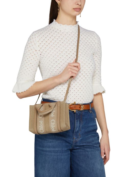 CHLOE Woody mini tote bag