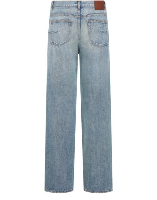 DIOR Heritage Jeans mit karierter Innenseite