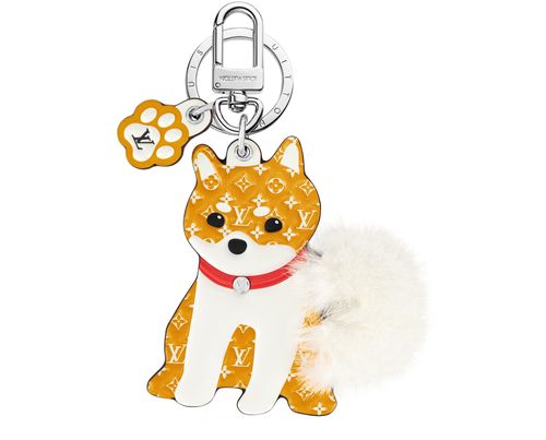 MONCLER LV Shiba Key Holder and Bag Charm