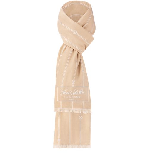 LOUIS VUITTON Monogram Stripes Stola