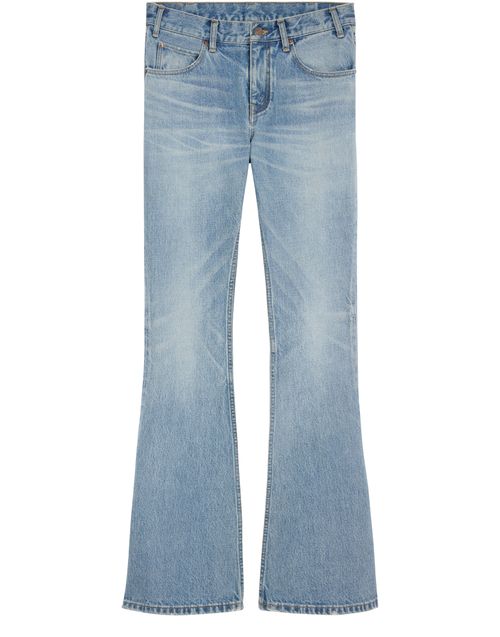 CELINE Marco jeans in steel blue wash denim