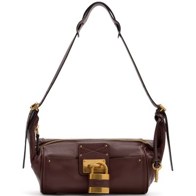 Chloé - Paddington Padlock Umhängetasche - Bags - Damen - Braun - One Size - Bild 5
