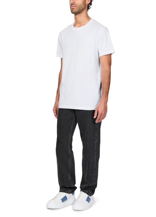 CANADA GOOSE Emersen embroidered wordmark t-shirt