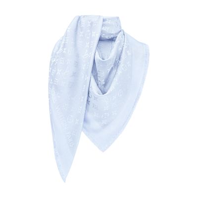 Louis Vuitton Monogram Shawl In Blue