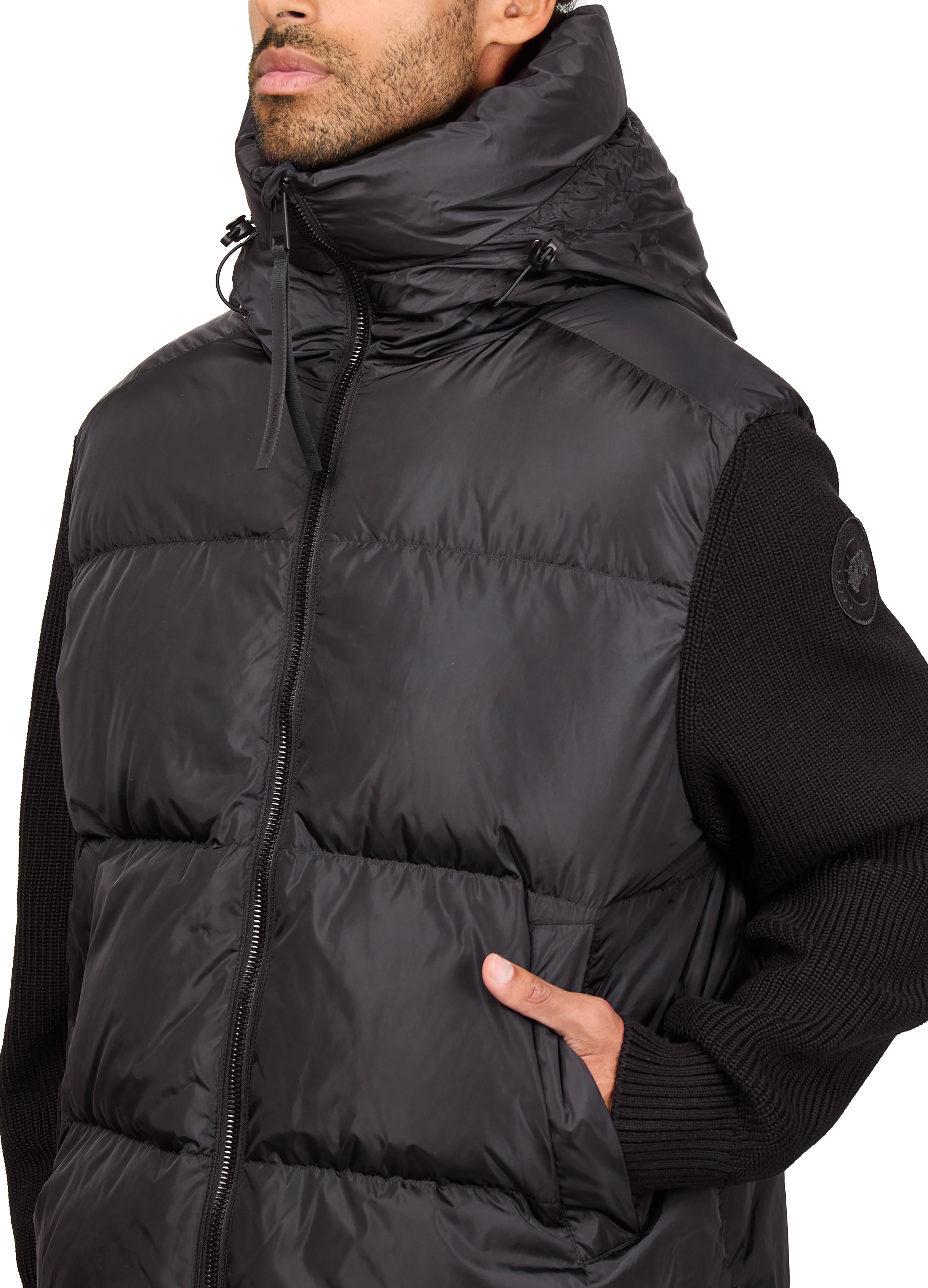 Hybridge Grove knitted hoodie thumbnail 4