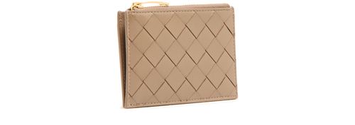 BOTTEGA VENETA Intrecciato zipped cardholder