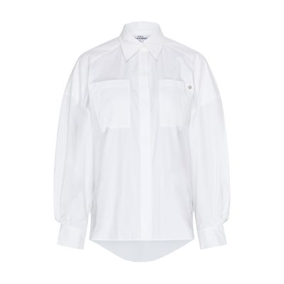 Shop Apc Warvol F Long-sleeved Shirt In White