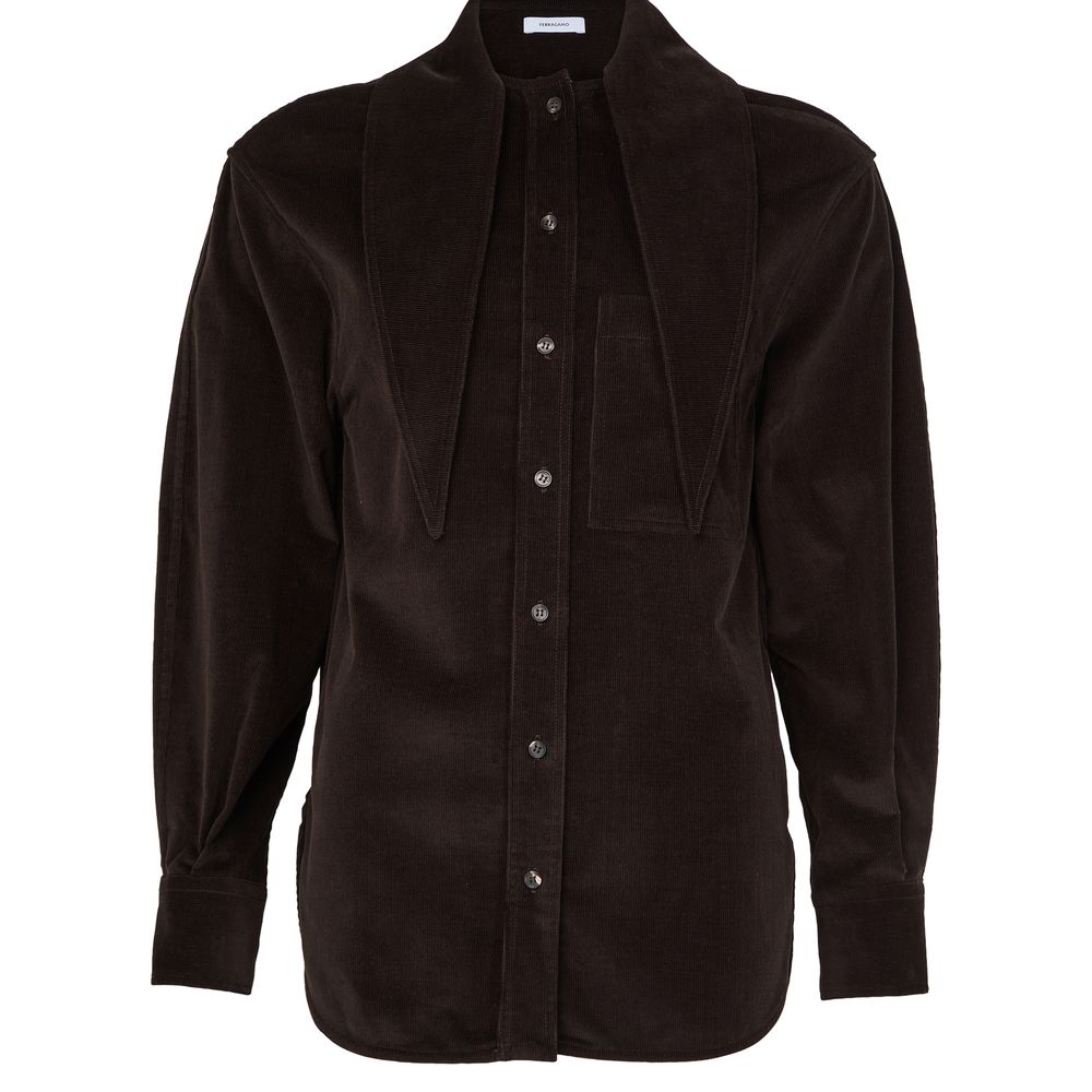 Corduroy cotton long sleeves shirt thumbnail 7