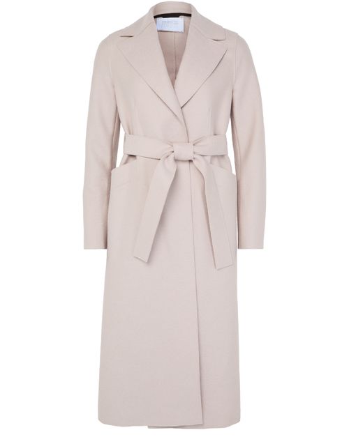 HARRIS WHARF LONDON Maxi coat in pressed wool