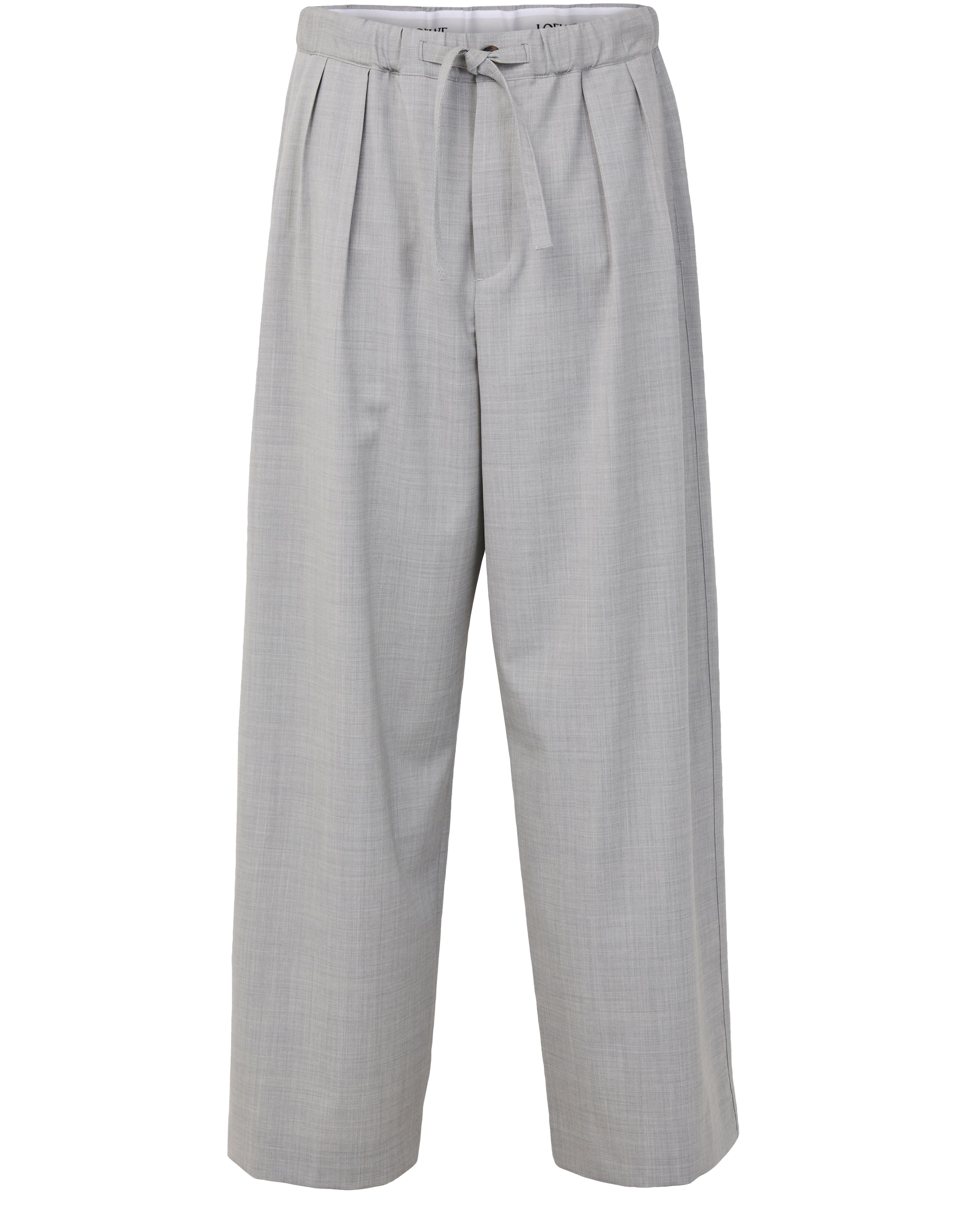Drawstring pantss in wool