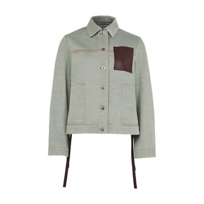 Loewe Workwear Jacket In Denim