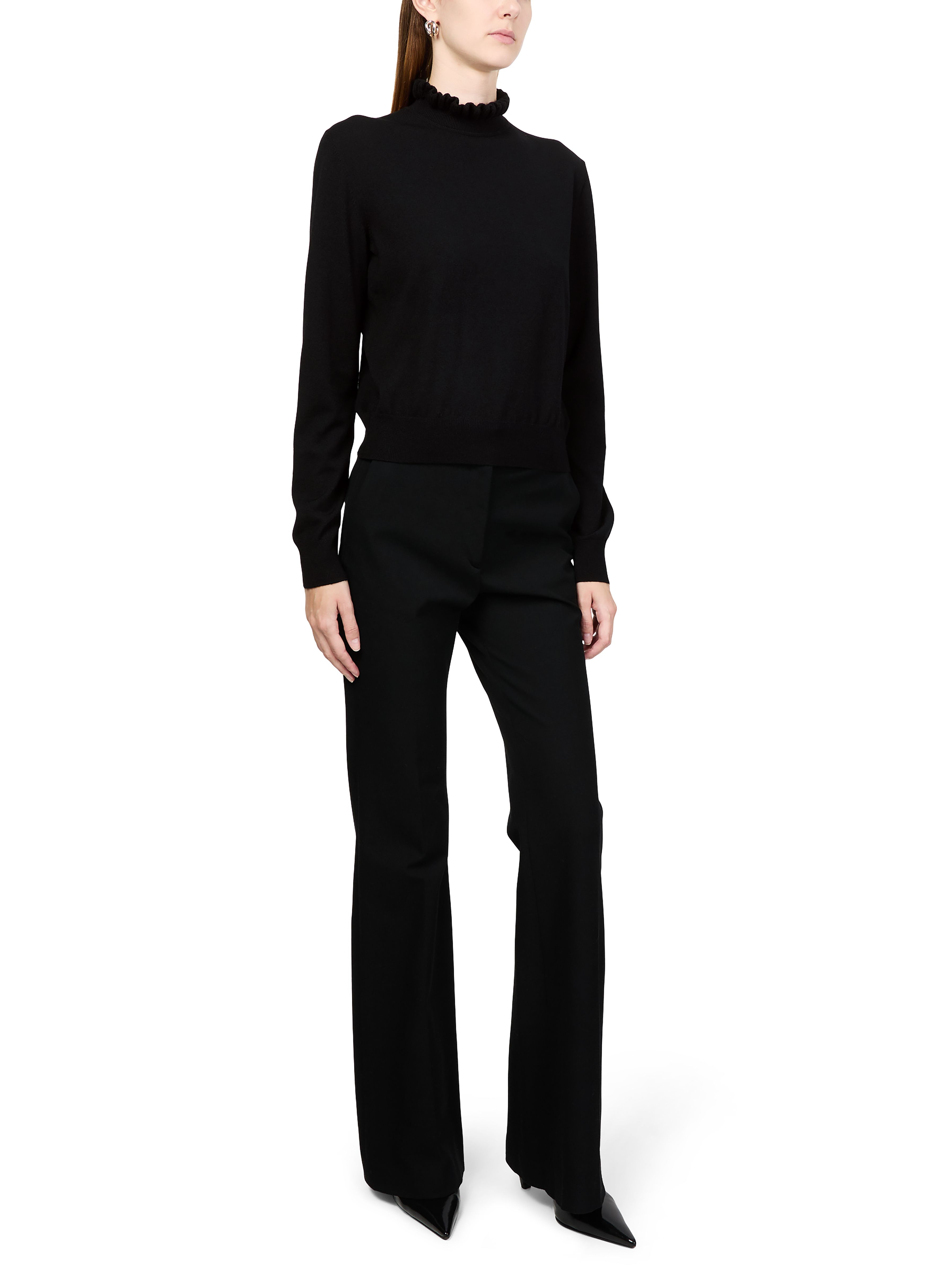 Ruffle collar jumper thumbnail 6
