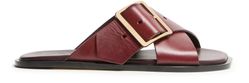 Vegetal leather sandals