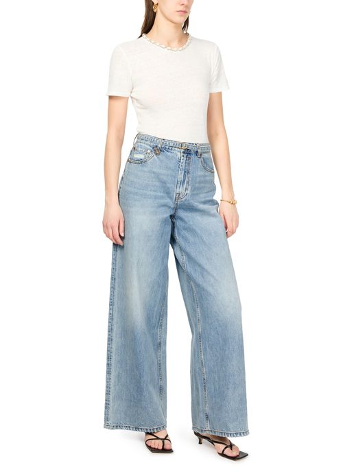 ZIMMERMANN Illuminate relaxed flare jeans