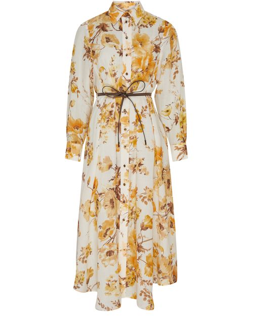 ZIMMERMANN Ottie printed shirt dress
