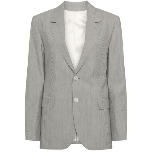 CELINE Jude in striped wool and silk jacket