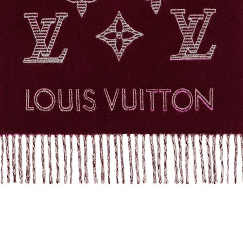 LOUIS VUITTON Monogram Shadow Scarf