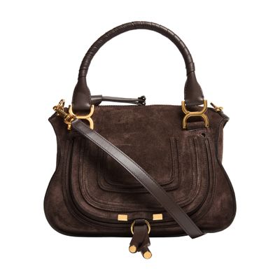 Chloé Marcie Handbag In Brown