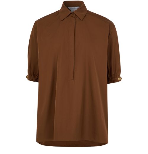 MAX MARA Teano cotton poplin blouse