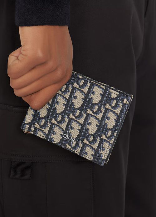 DIOR Portefeuille avec pince à billets