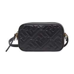 Camera Case embossed leather crossbody bag, FENDI