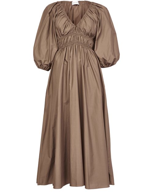 MATTEAU Robe froncée avec encolure plongeante